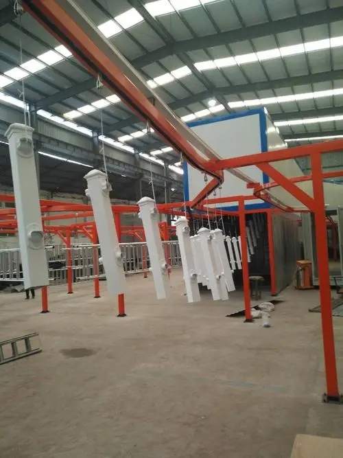 護(hù)欄靜電噴漆