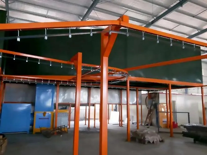 護(hù)欄靜電噴涂